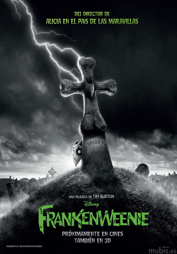 Póster de la película Frankenweenie