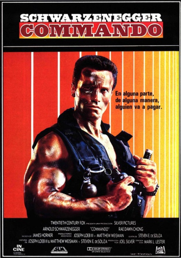 Póster de la película Commando