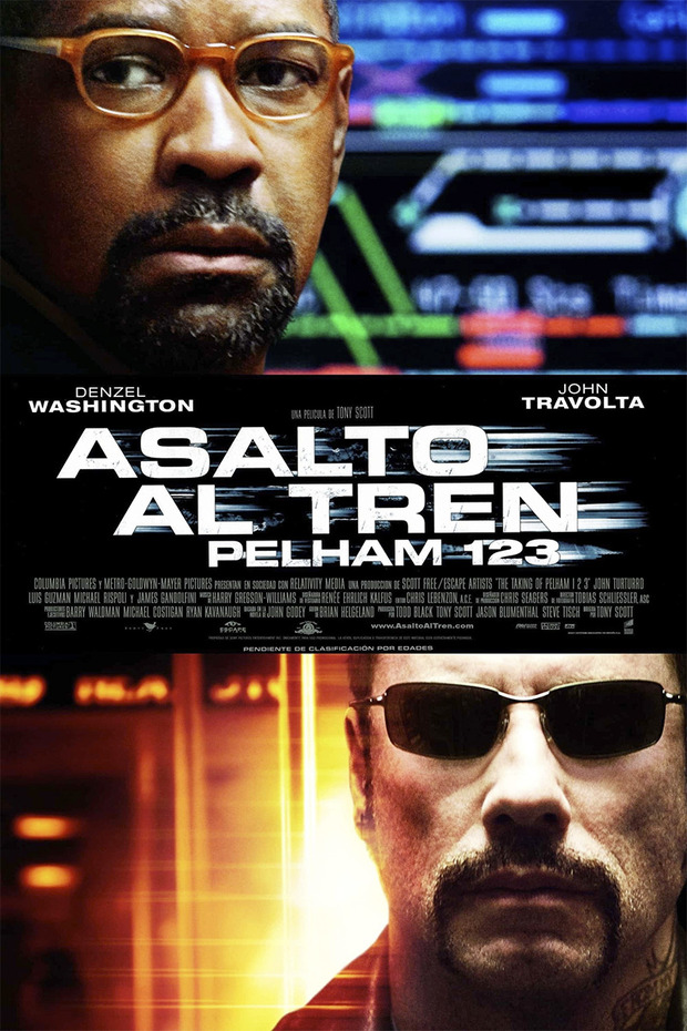 Póster de la película Asalto al Tren Pelham 123