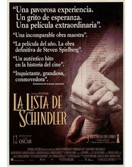 Película La Lista de Schindler