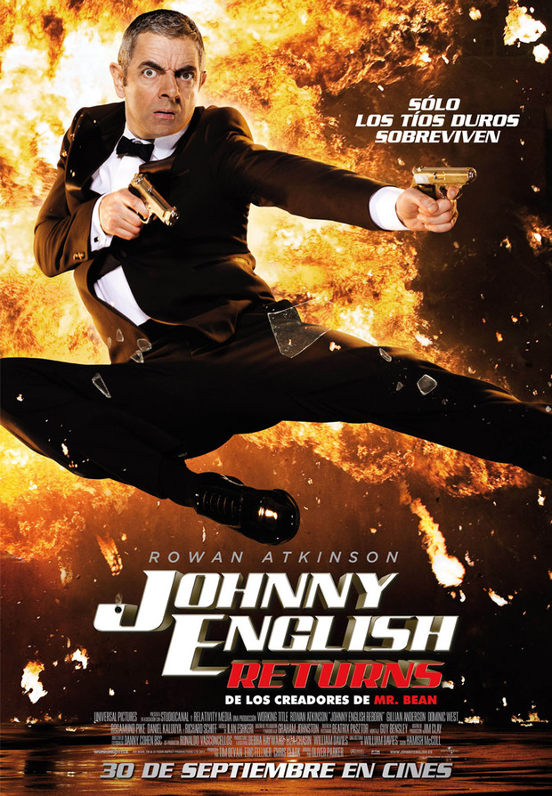 Póster de la película Johnny English Returns