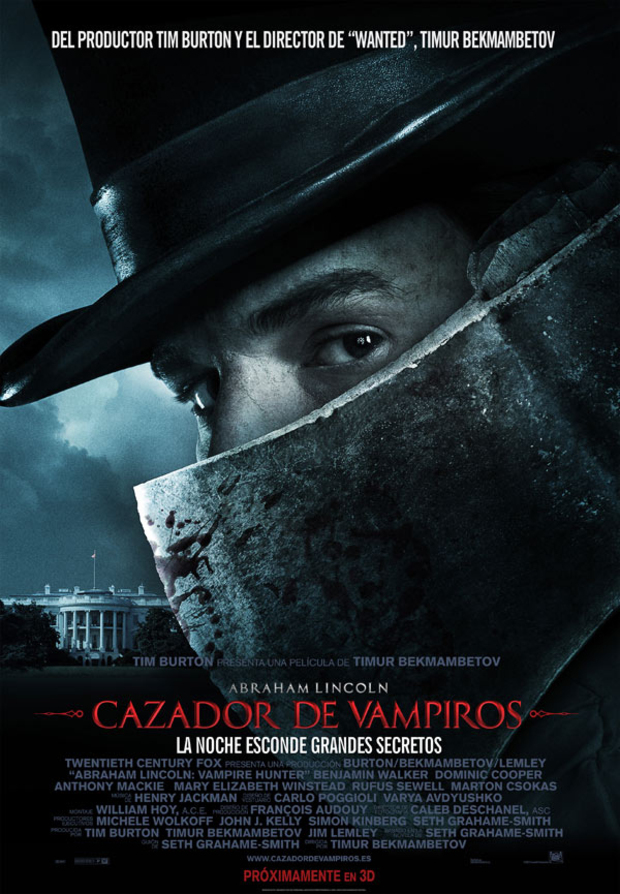 Póster de la película Abraham Lincoln: Cazador de Vampiros