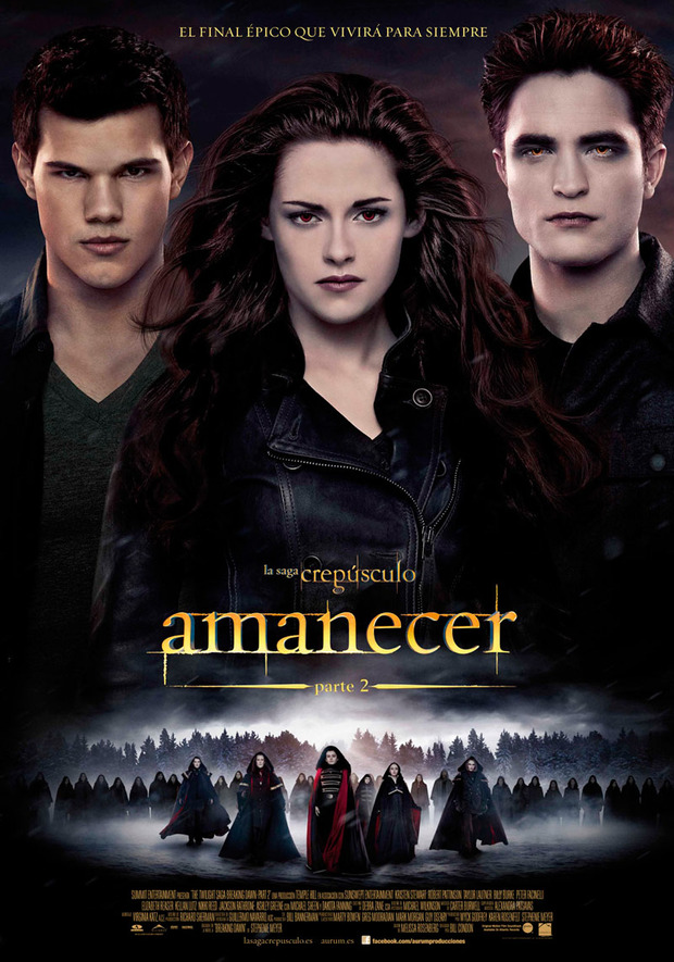 Póster de la película Crepúsculo: Amanecer - Parte 2