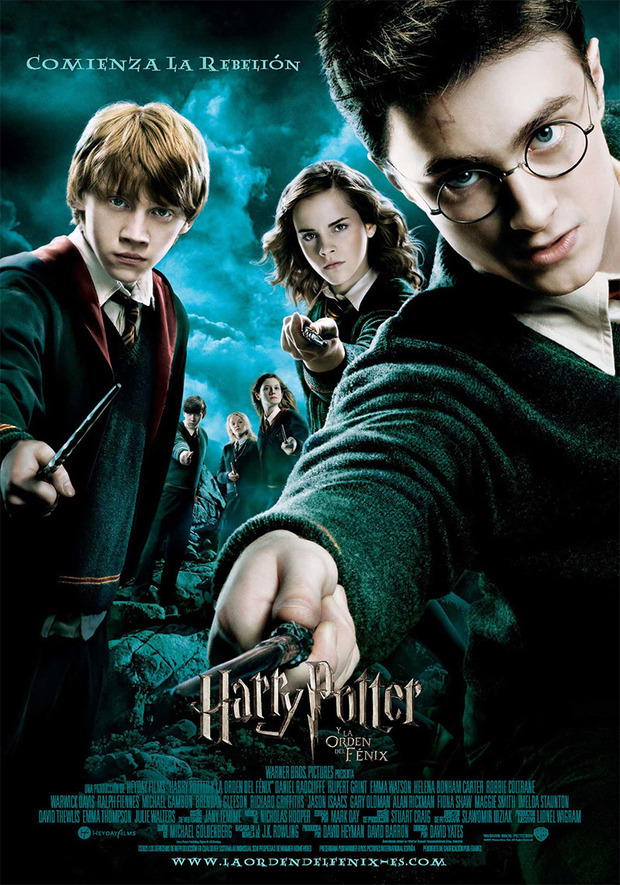 Póster de la película Harry Potter y la Orden del Fénix