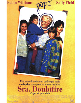 Película Señora Doubtfire