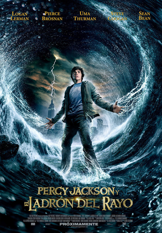 Póster de la película Percy Jackson y el Ladrón del Rayo