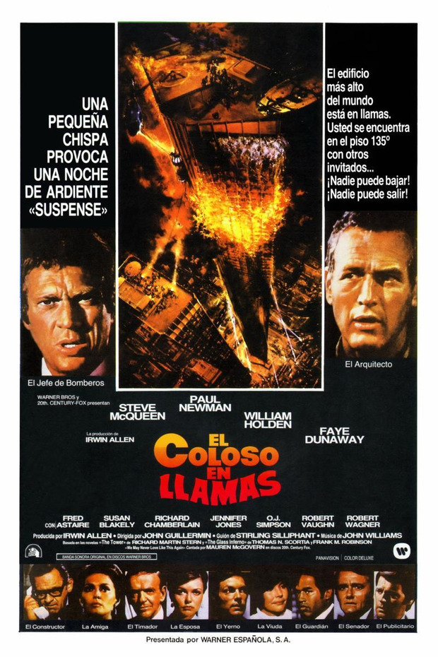 Póster de la película El Coloso en Llamas