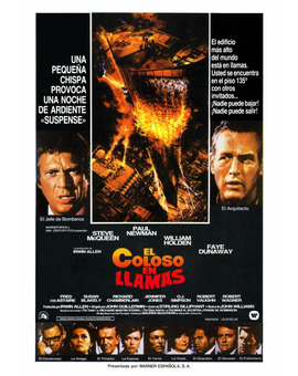 Película El Coloso en Llamas