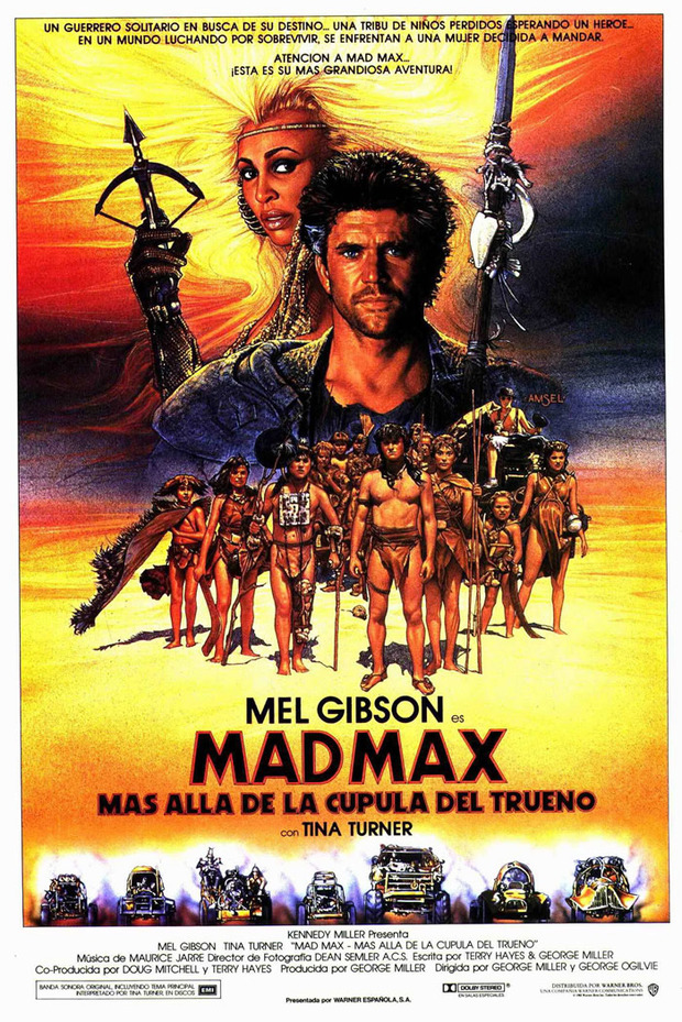 Póster de la película Mad Max, Más allá de la Cúpula del Trueno