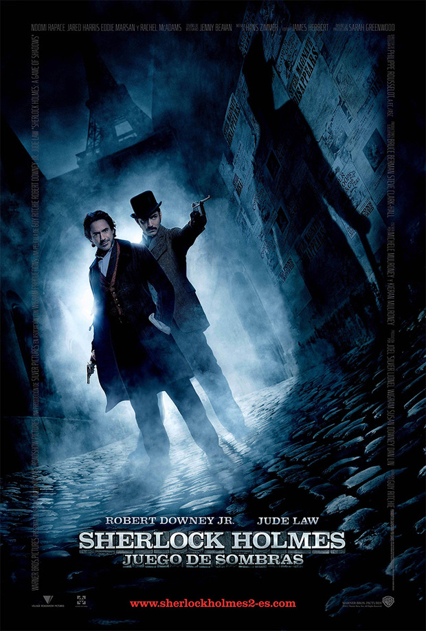 Póster de la película Sherlock Holmes: Juego de Sombras