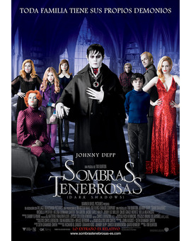 Película Sombras Tenebrosas (Dark Shadows)