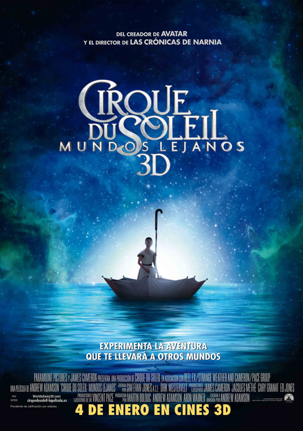 Póster de la película Cirque du Soleil: Mundos Lejanos