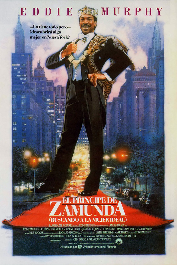 Póster de la película El Príncipe de Zamunda