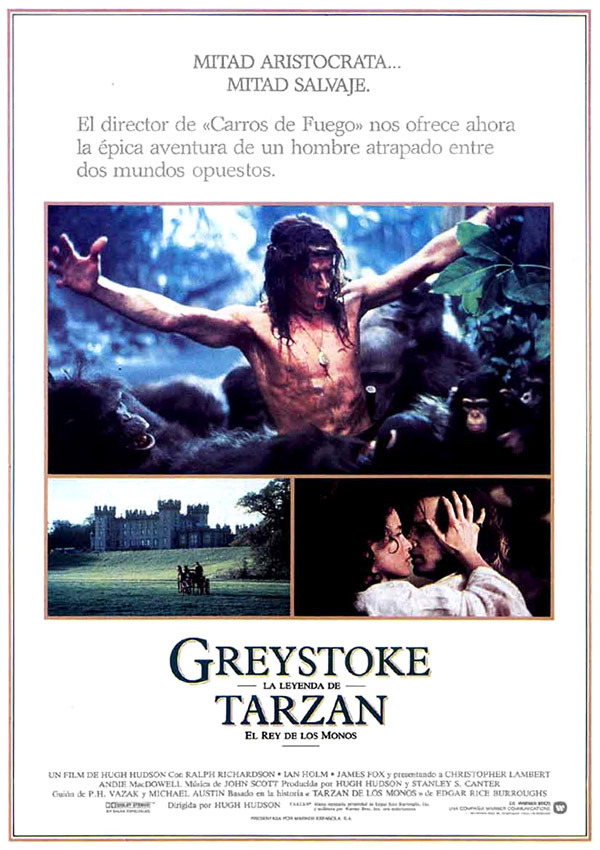 Greystoke: La Leyenda de Tarzán, El Rey de los Monos Blu-ray