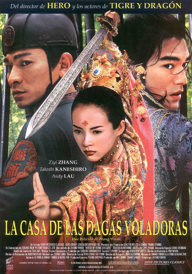 Póster de la película La Casa de las Dagas Voladoras