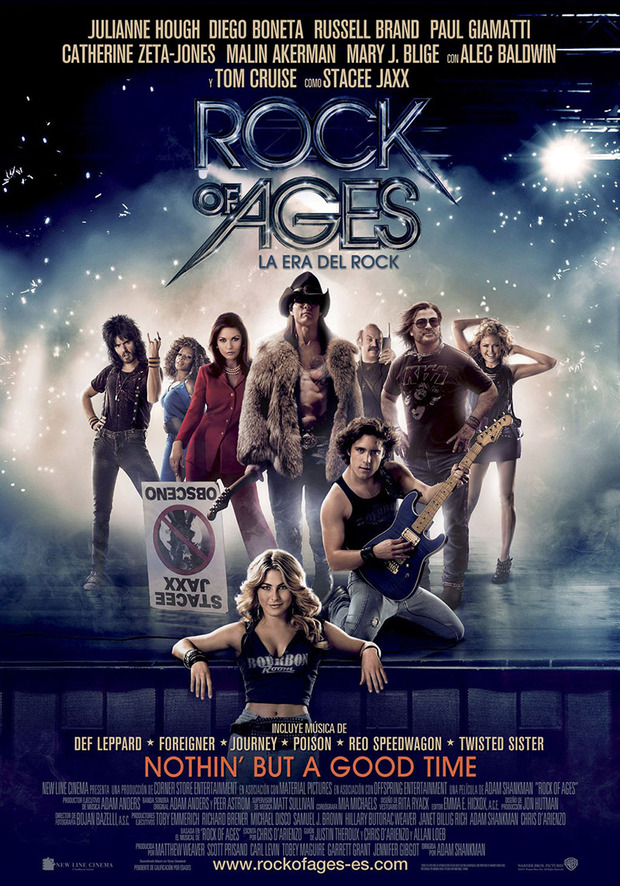 Póster de la película Rock of Ages (La Era del Rock)