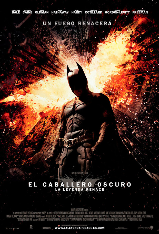 Póster de la película El Caballero Oscuro: La Leyenda Renace