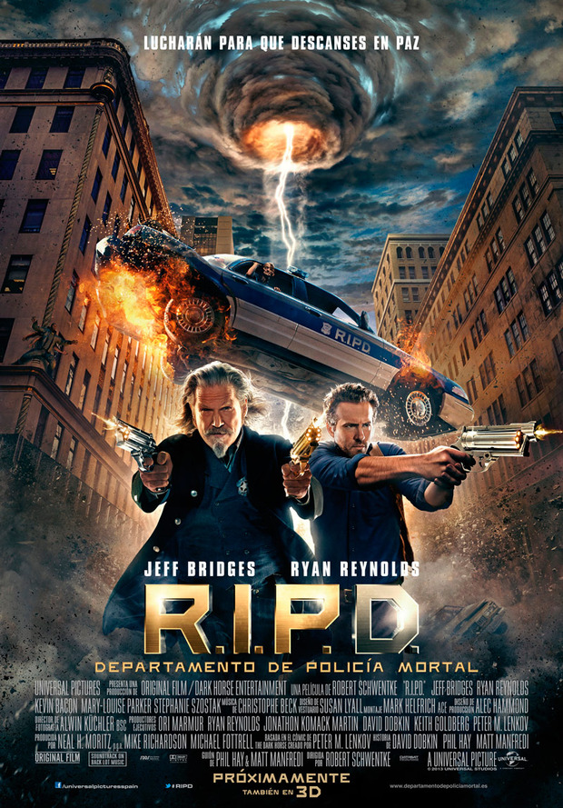 Póster de la película R.I.P.D.: Departamento de Policía Mortal