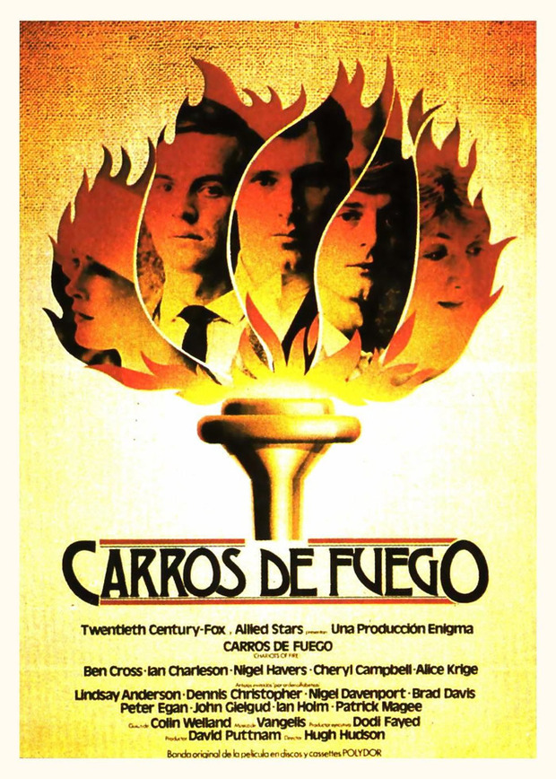 Póster de la película Carros de Fuego