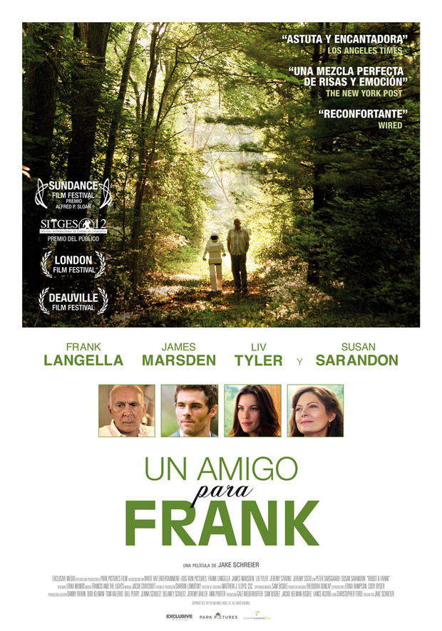 Póster de la película Un Amigo para Frank