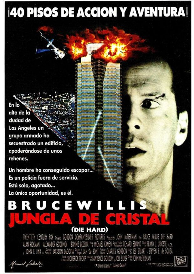 Póster de la película Jungla de Cristal