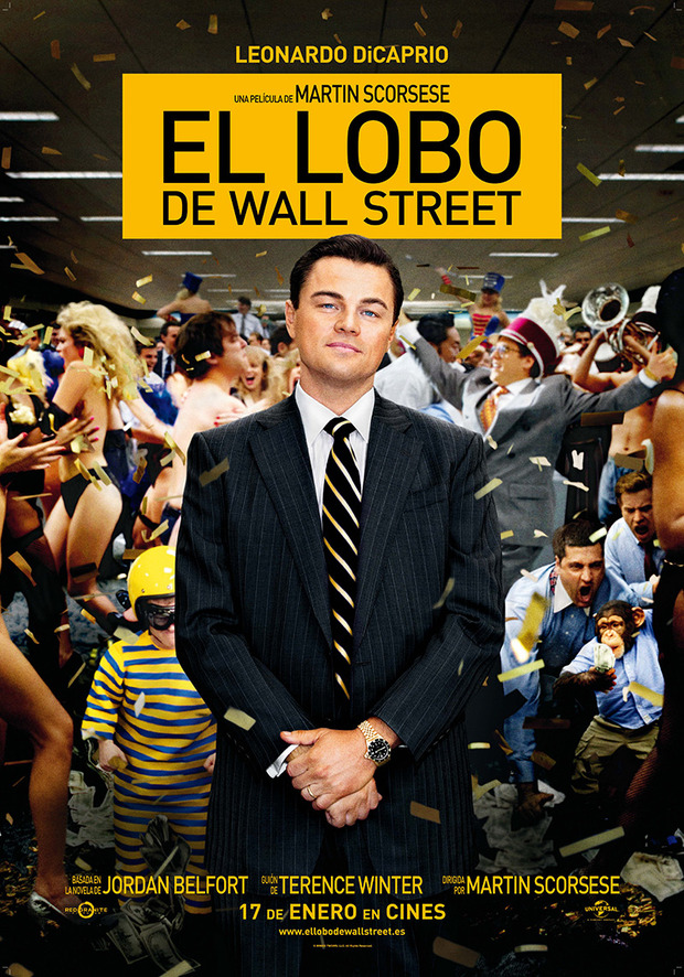 Póster de la película El Lobo de Wall Street