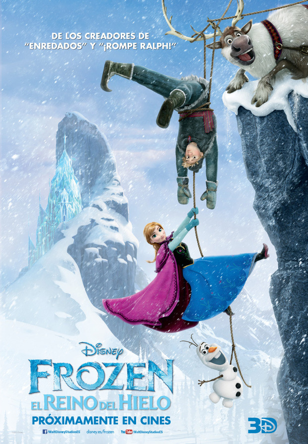 Póster de la película Frozen, El Reino del Hielo