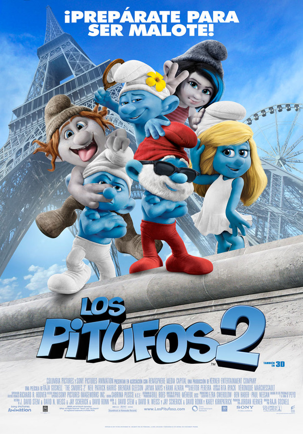 Póster de la película Los Pitufos 2