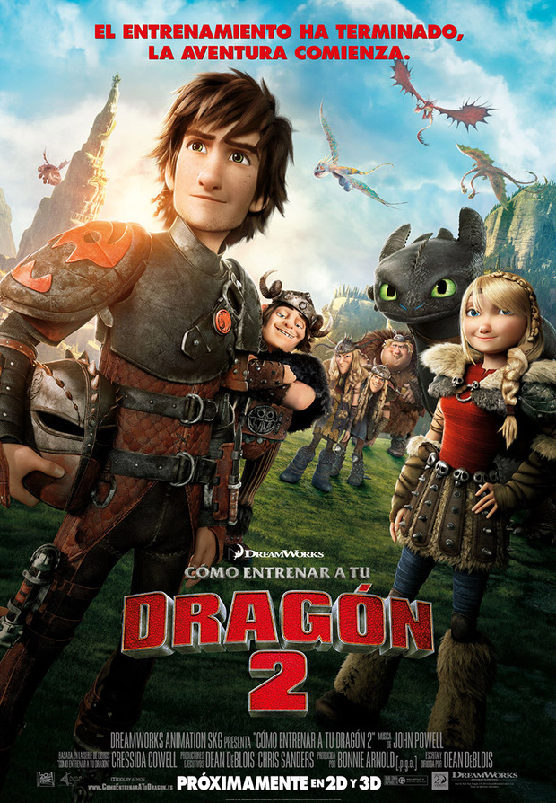 Póster de la película Cómo Entrenar a tu Dragón 2