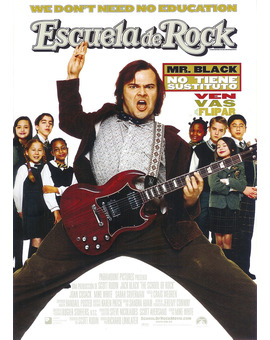 Película School of Rock (Escuela de Rock)