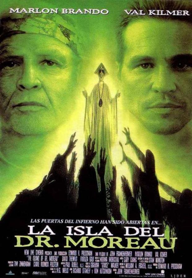 Póster de la película La Isla del Doctor Moreau