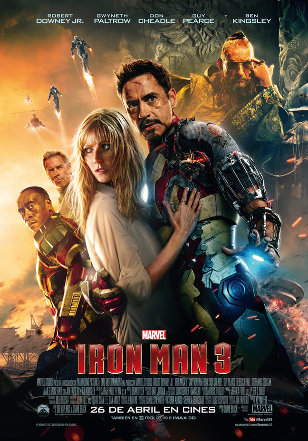 Póster de la película Iron Man 3