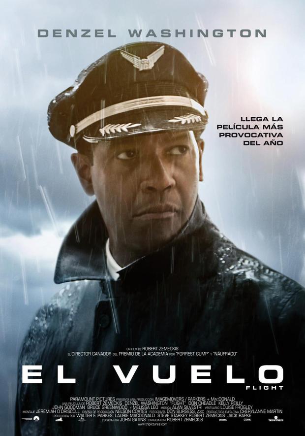 Póster de la película El Vuelo (Flight)