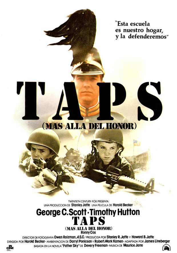 Póster de la película TAPS, Más allá del honor