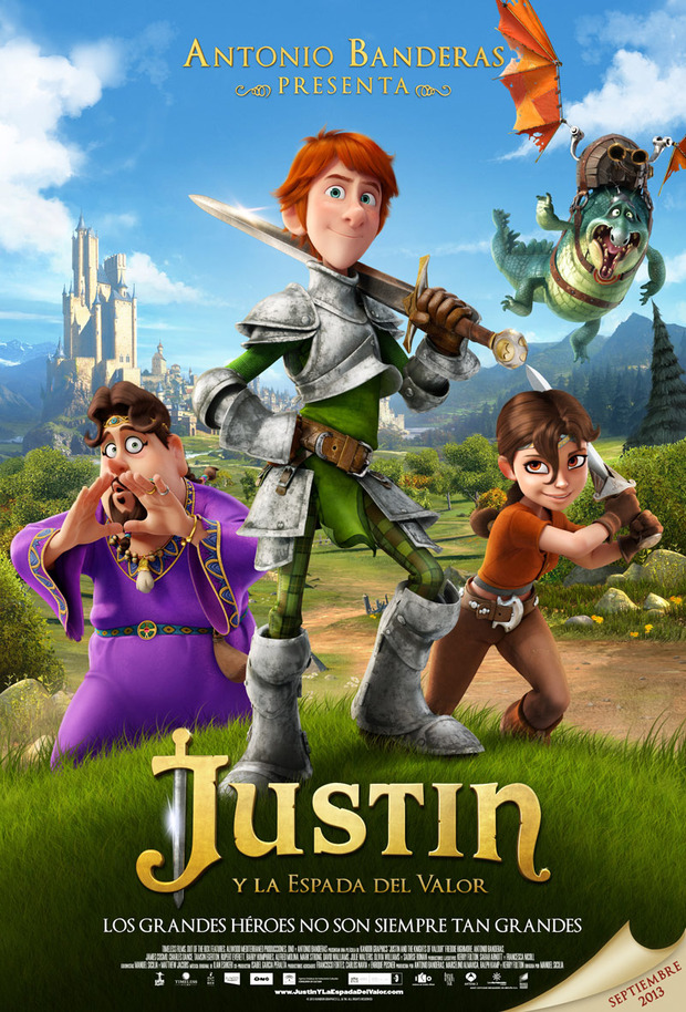 Póster de la película Justin y la Espada del Valor