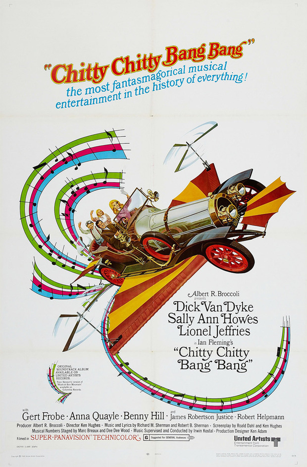 Póster de la película Chitty Chitty Bang Bang