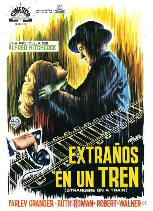 Póster de la película Extraños en un Tren