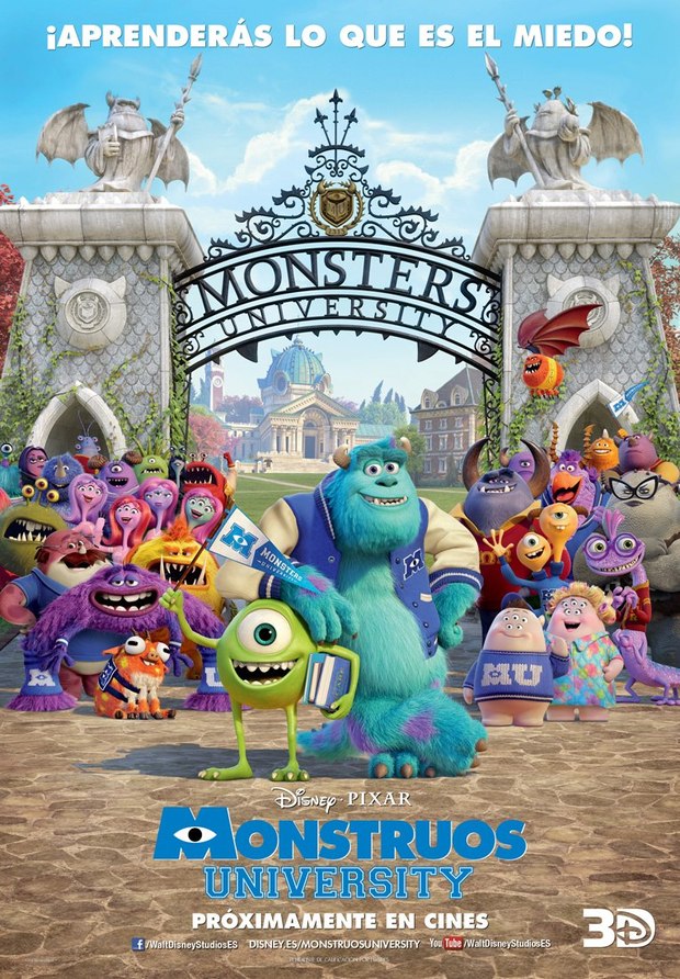 Póster de la película Monstruos University