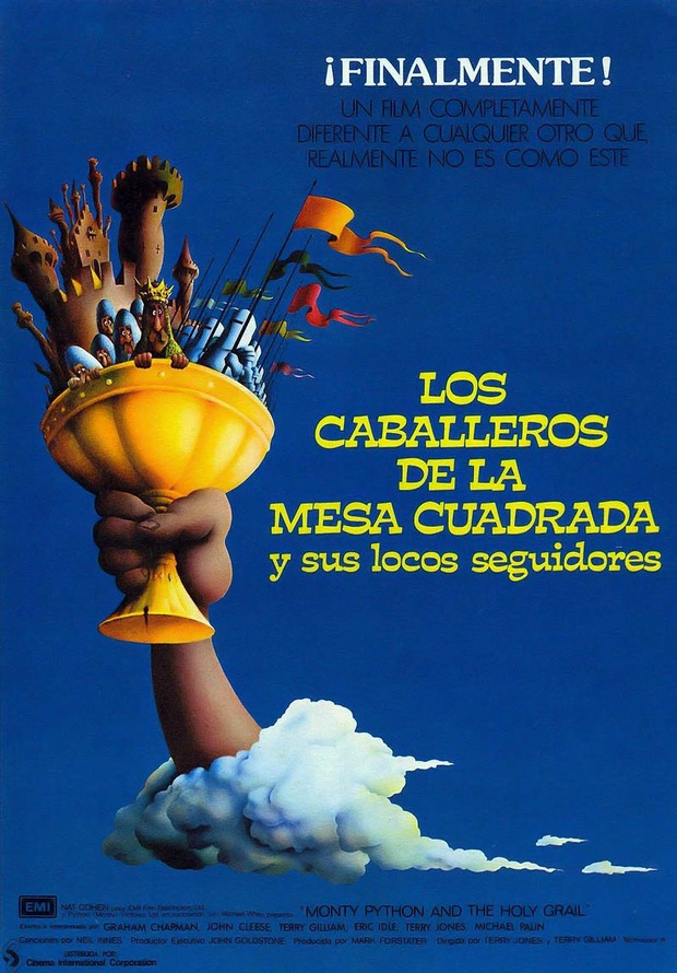 Póster de la película Los Caballeros de la Mesa Cuadrada y sus Locos seguidores