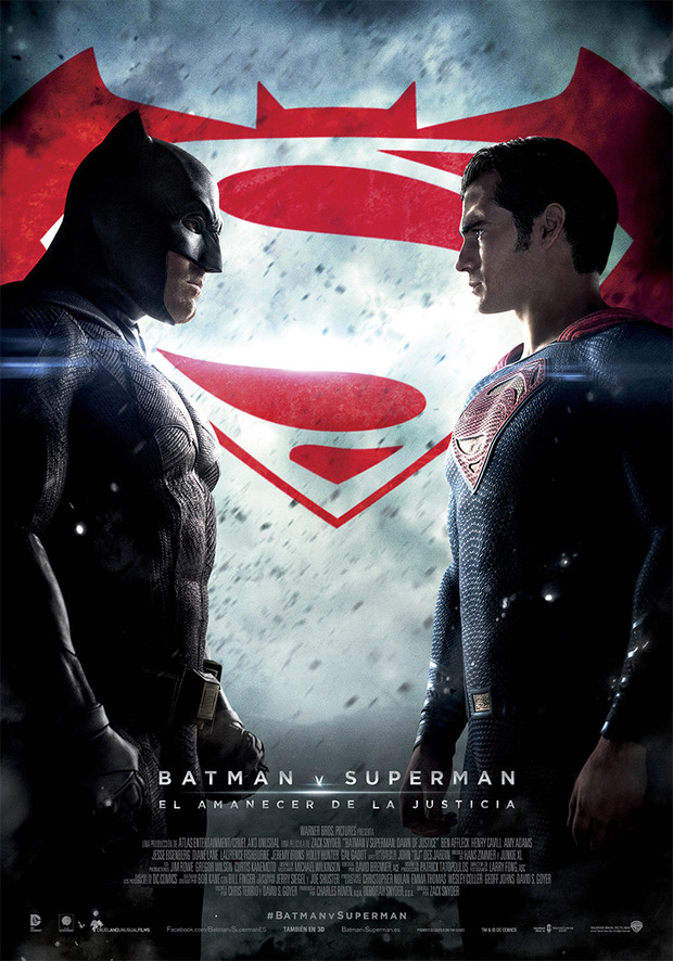 Póster de la película Batman v Superman: El Amanecer de la Justicia