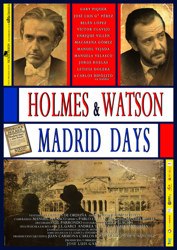 Póster de la película Holmes & Watson. Madrid Days