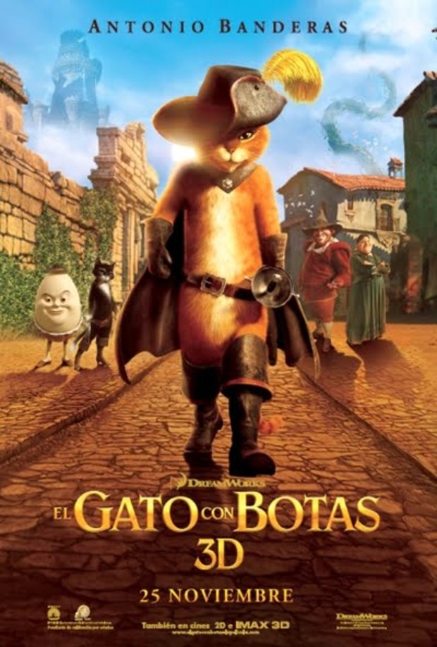 Póster de la película El Gato con Botas