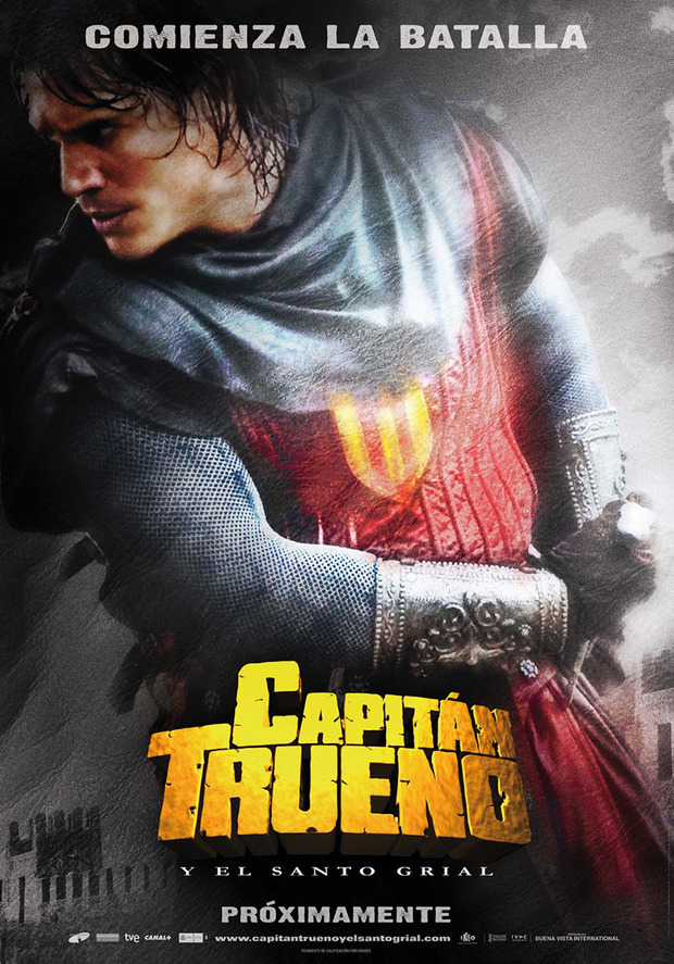 Póster de la película El Capitán Trueno y el Santo Grial