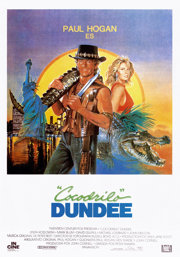 Póster de la película Cocodrilo Dundee