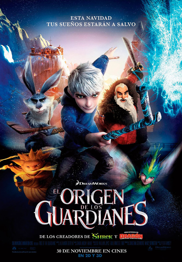 Póster de la película El Origen de los Guardianes