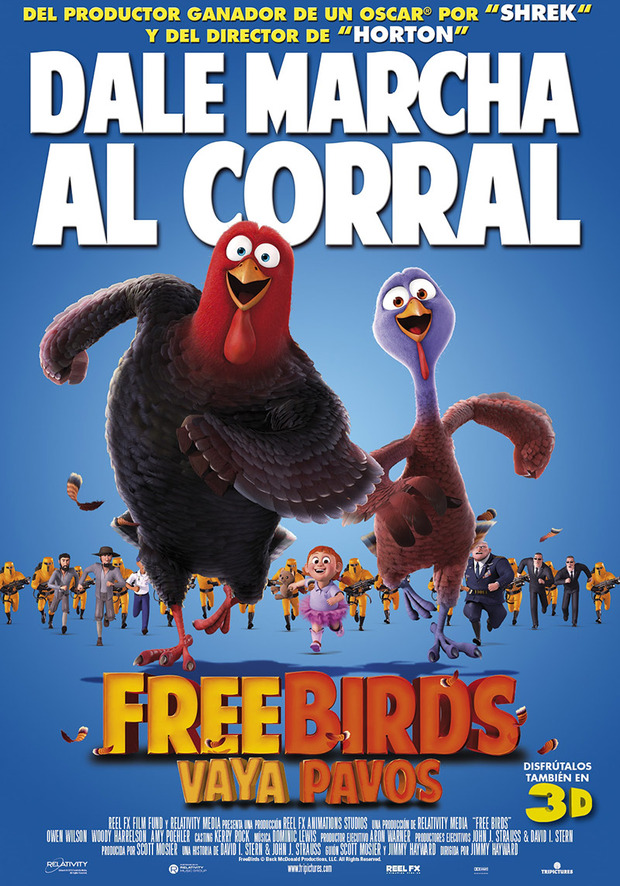 Póster de la película Free Birds (Vaya Pavos)