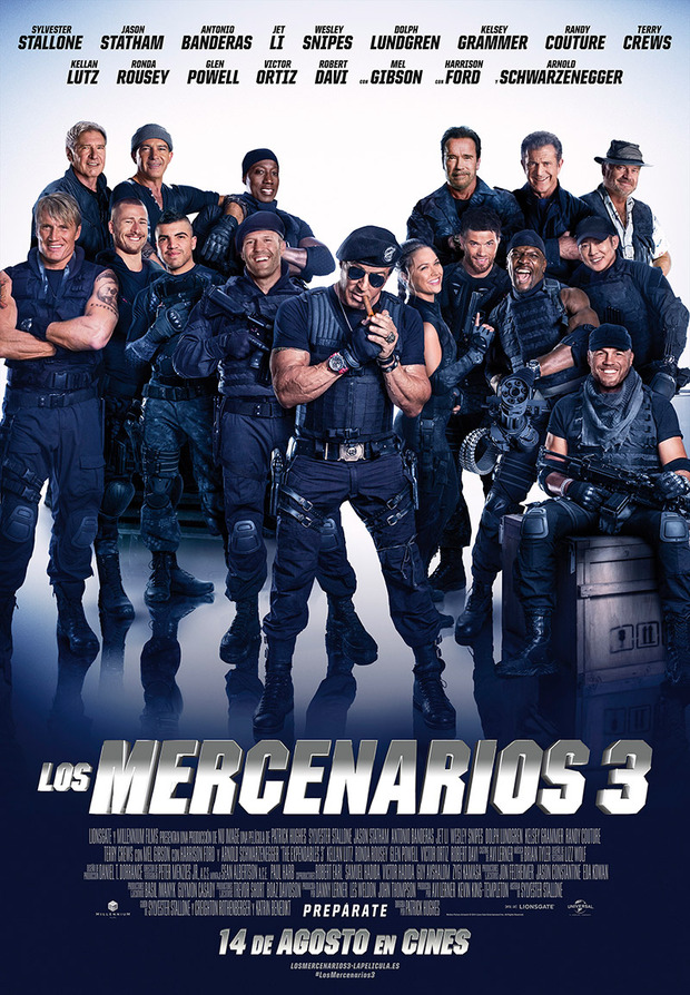 Póster de la película Los Mercenarios 3