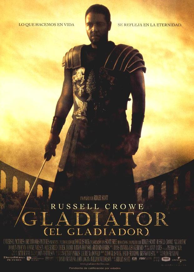 Póster de la película Gladiator (El Gladiador)