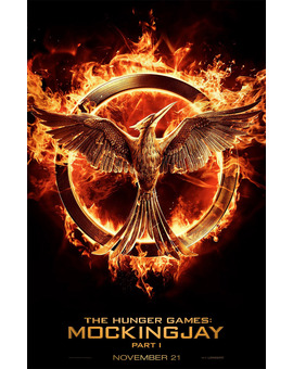 Póster de la película Los Juegos del Hambre: Sinsajo. Parte 1 3