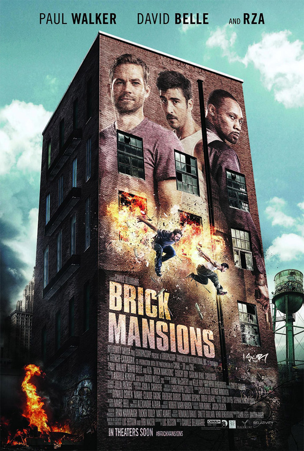 Póster de la película Brick Mansions (La Fortaleza)